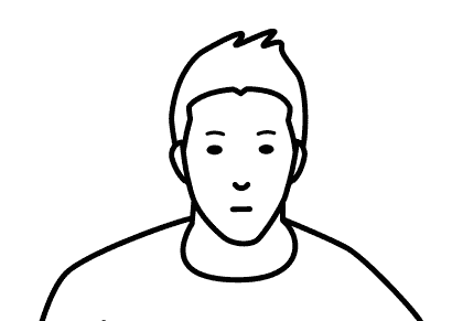 男性のイラスト